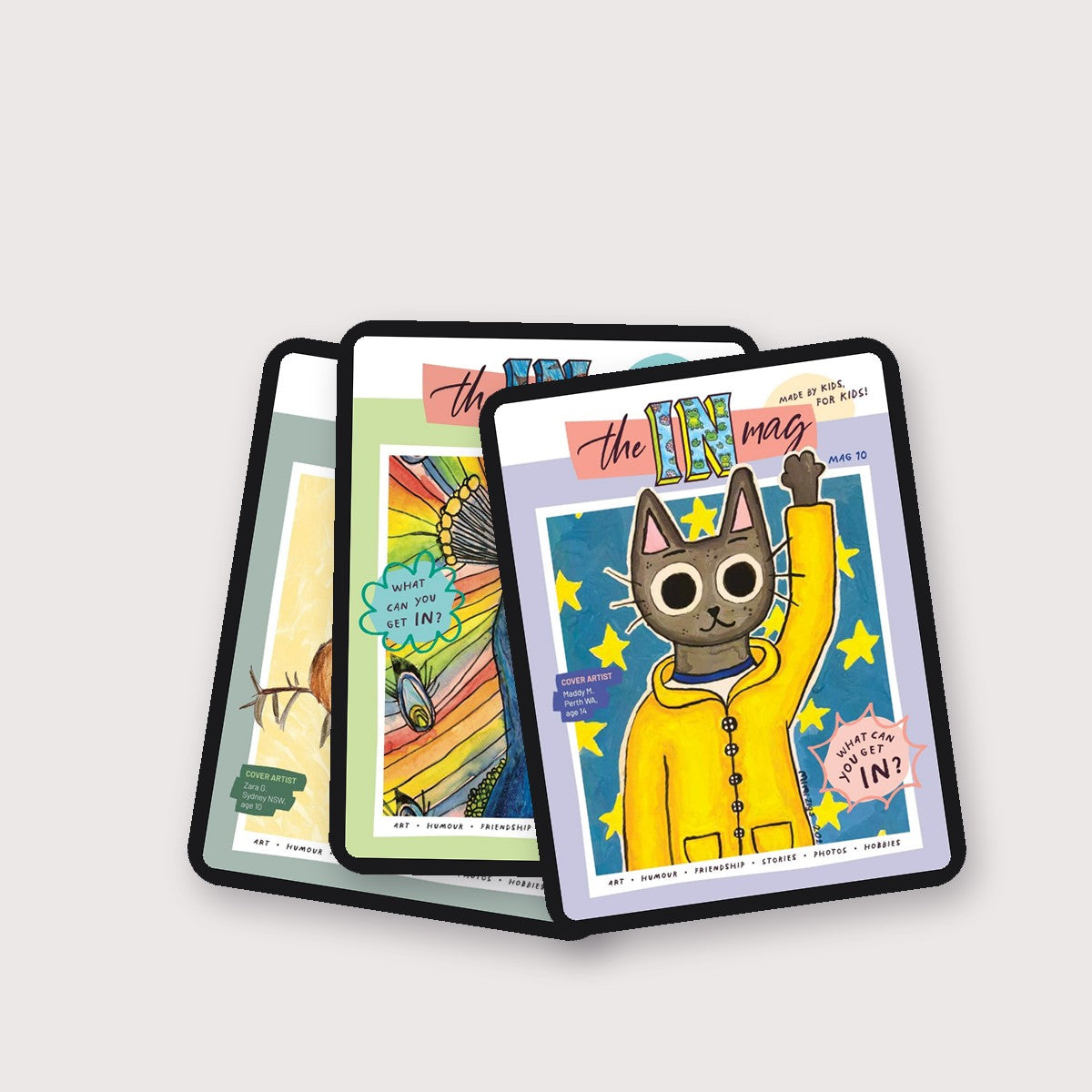 The Digital Stack: every issue of theINmag on a tablet.