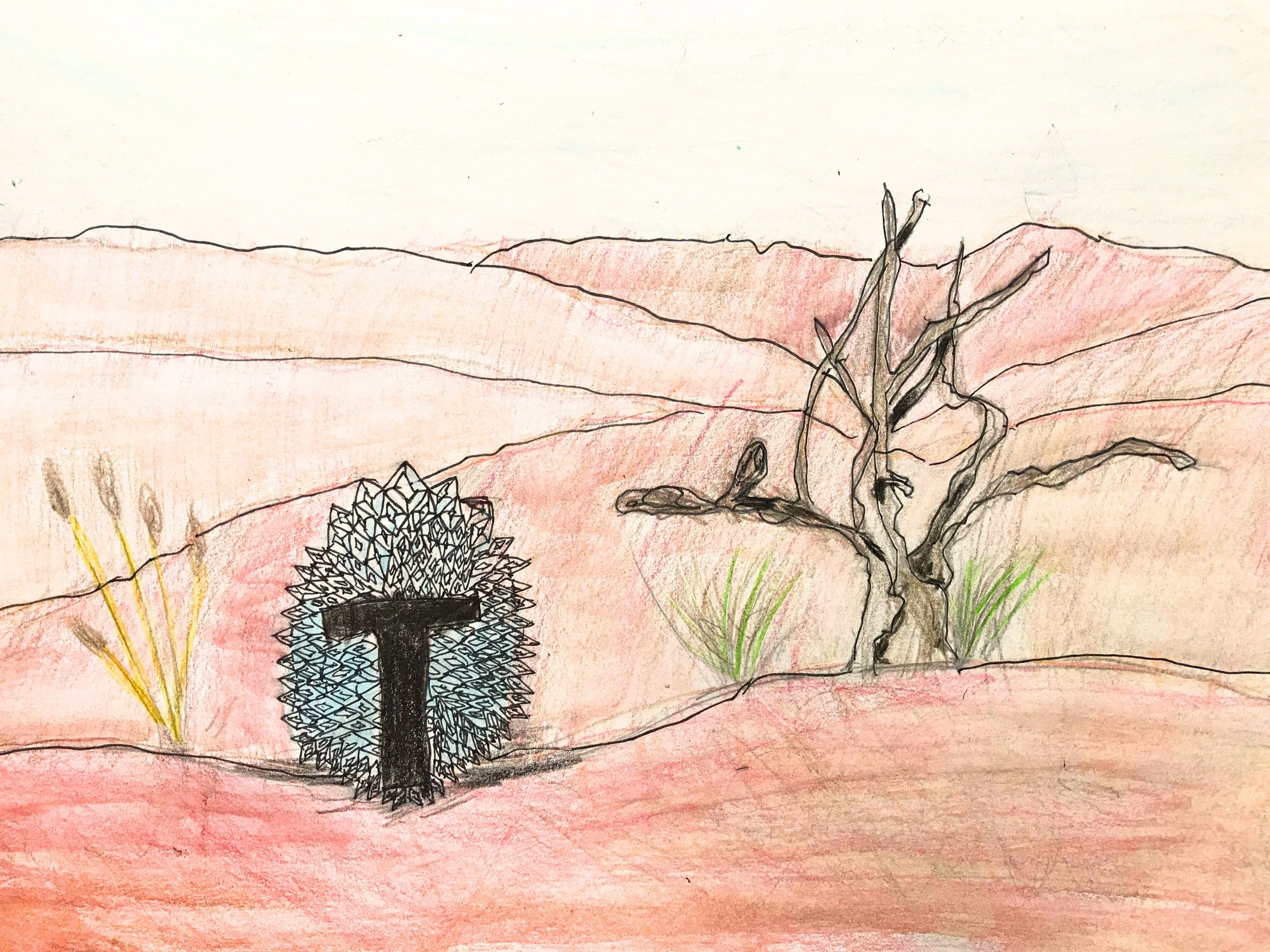 The diamond helmet glinting in the desert of the eighth realm