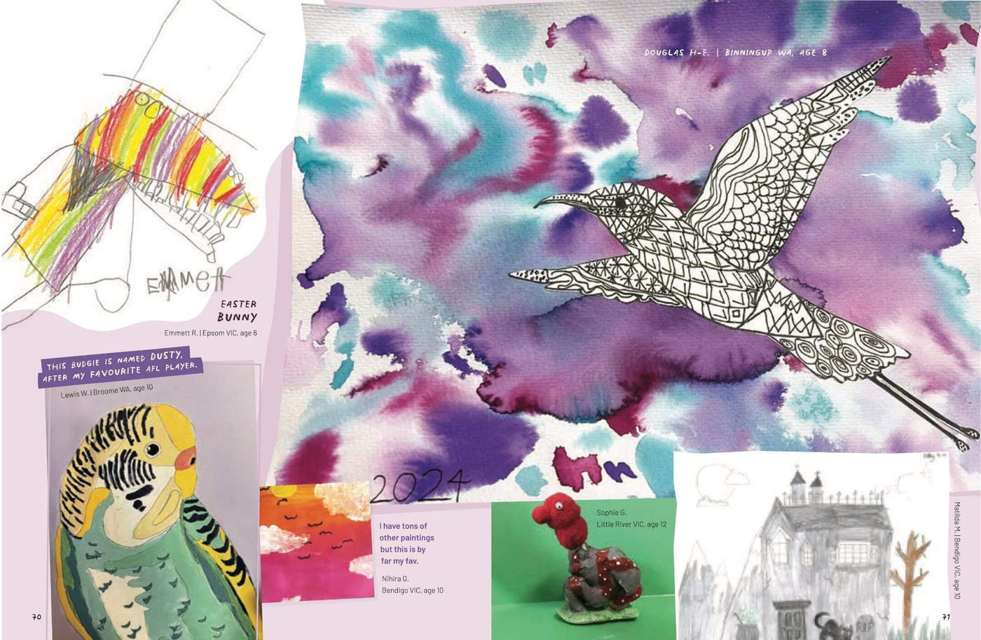 Inside pages of theINmag Mag06 - inside page sample