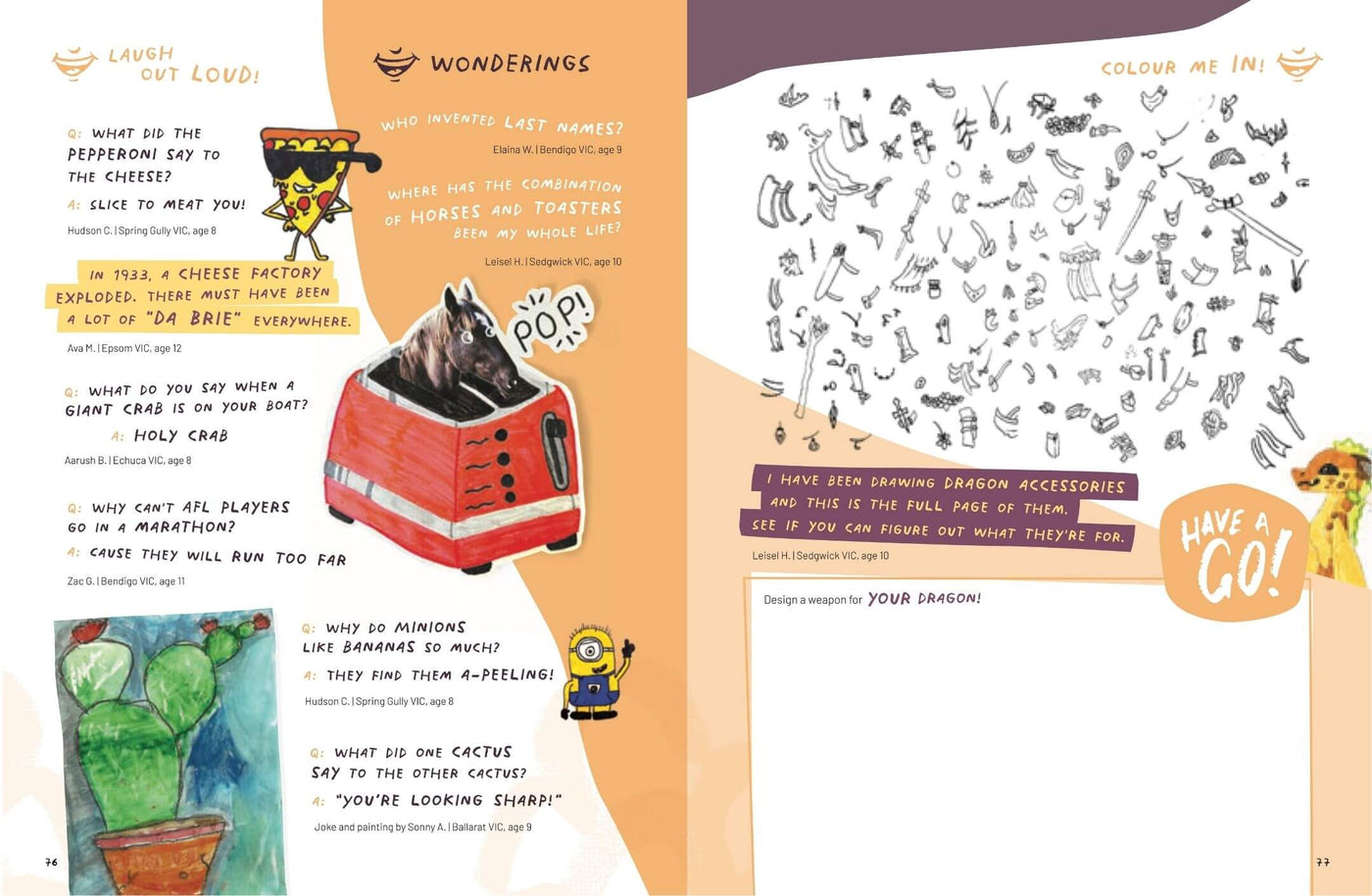Inside pages of theINmag Mag06 - inside page sample