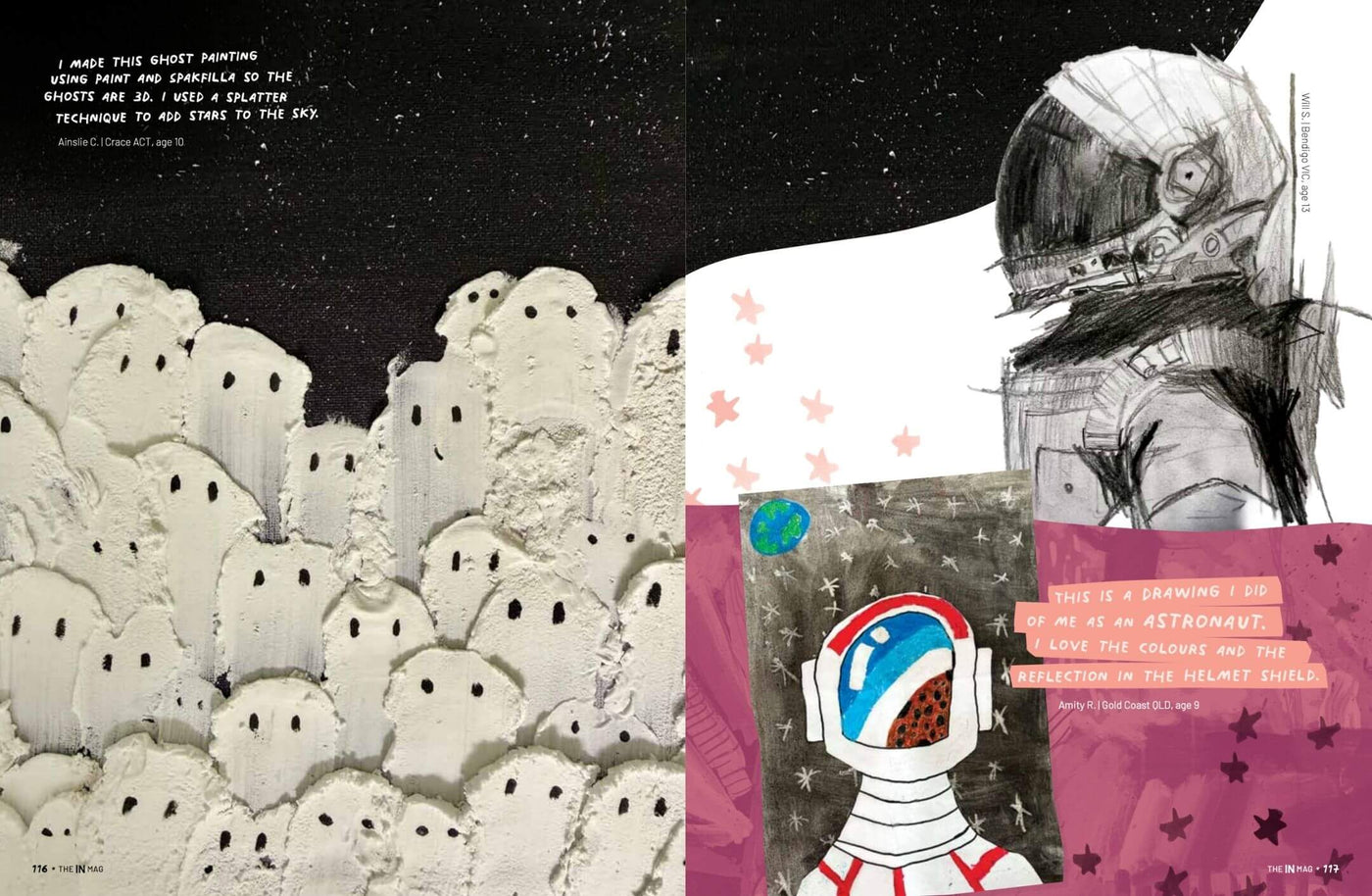 Inside pages of theINmag Mag10 - inside page sample