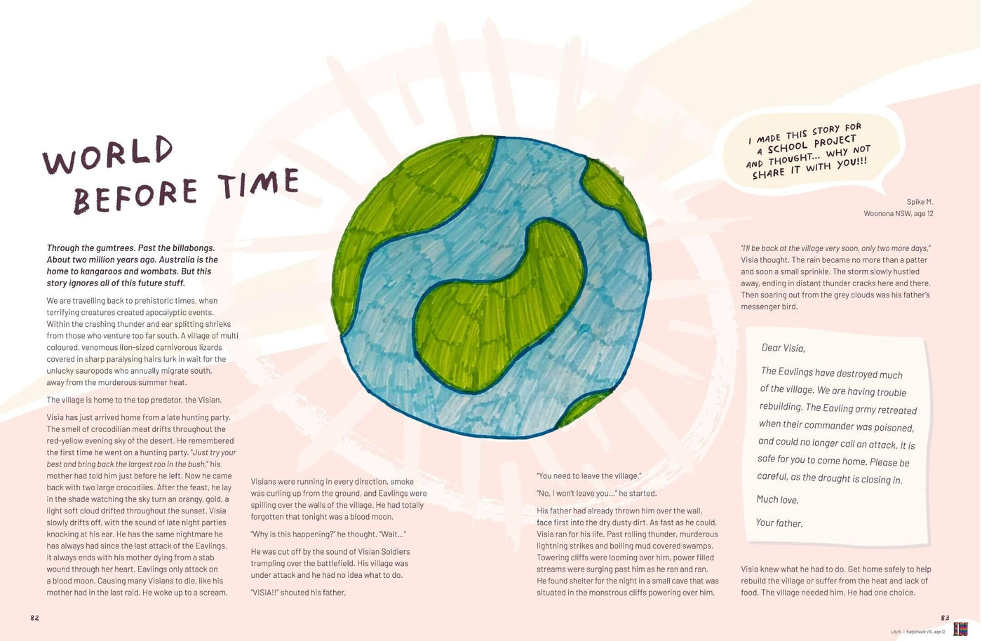 Inside pages of theINmag Mag04 - inside page sample