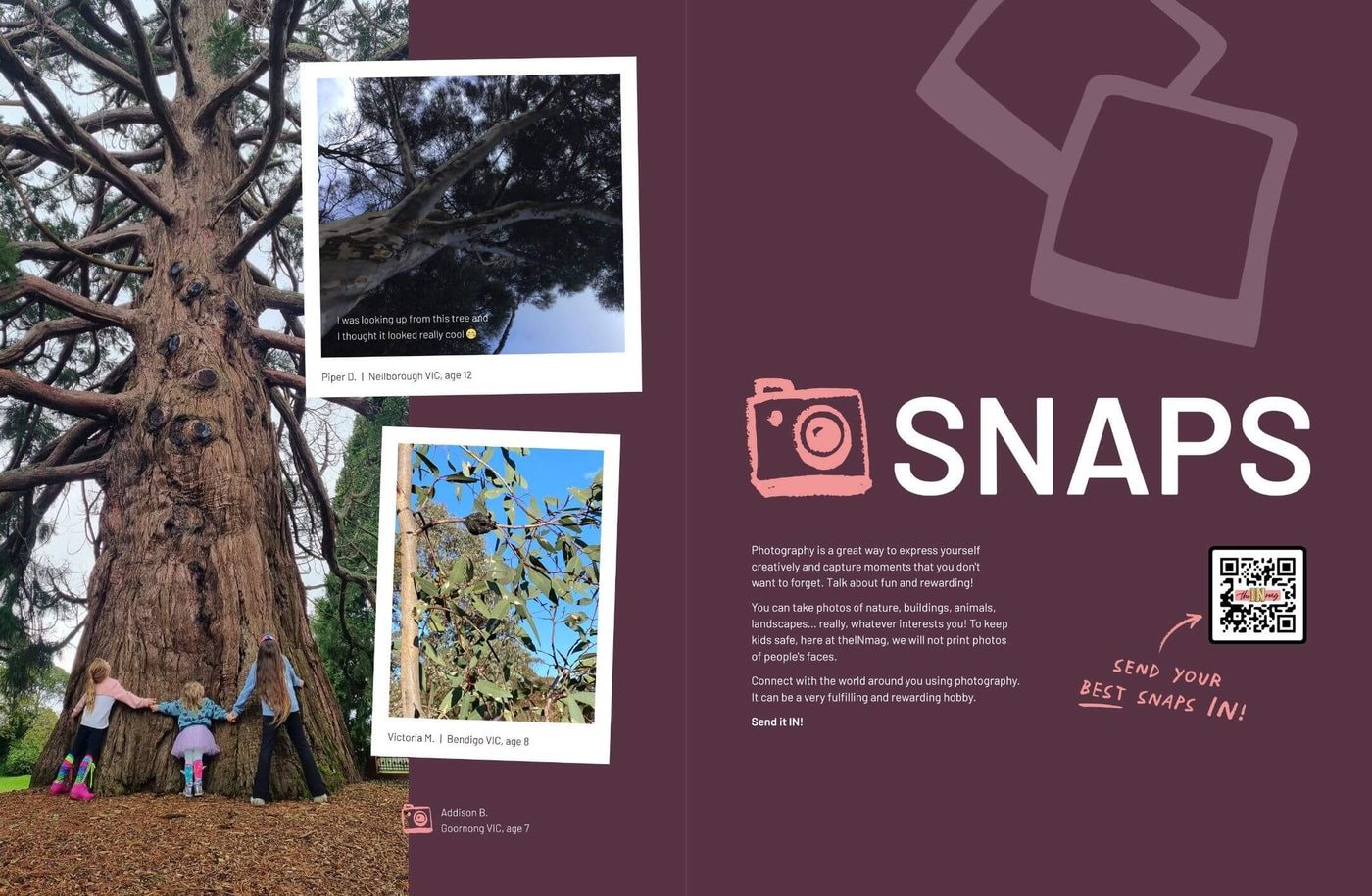 Inside pages of theINmag Mag03 - inside page sample