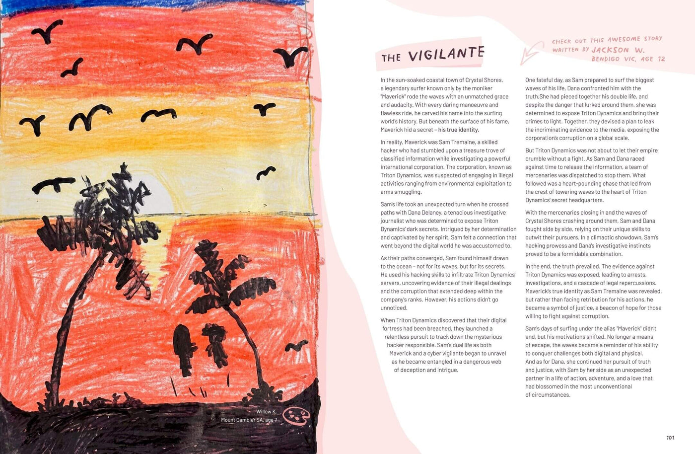 Inside pages of theINmag Mag03 - inside page sample