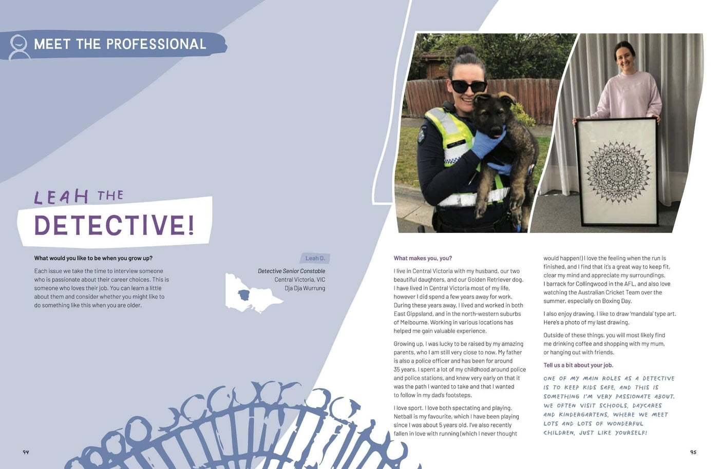 Inside pages of theINmag Mag06 - inside page sample