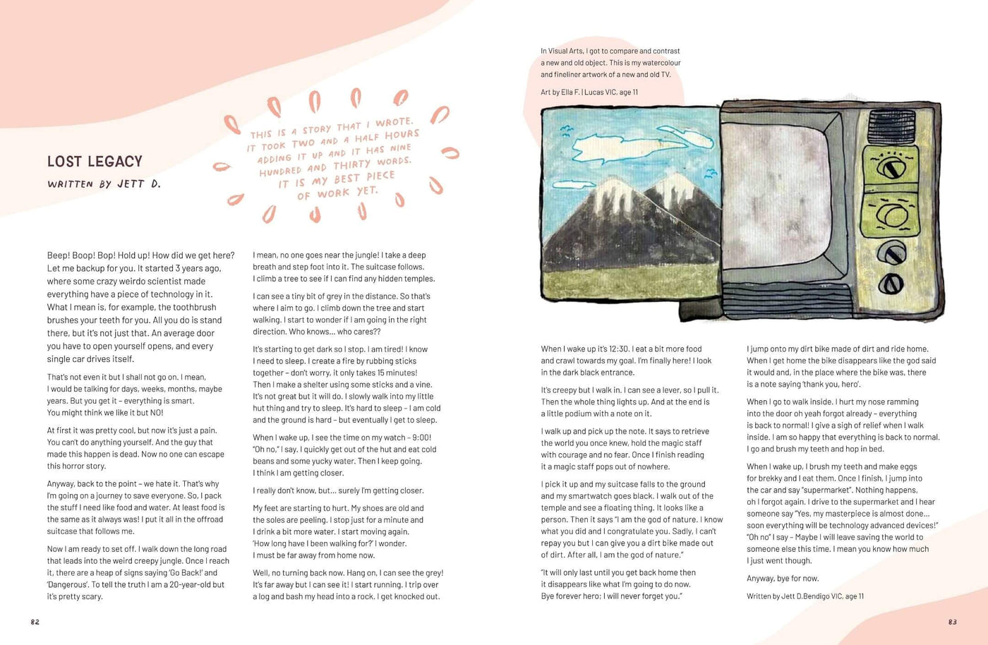 Inside pages of theINmag Mag05 - inside page sample