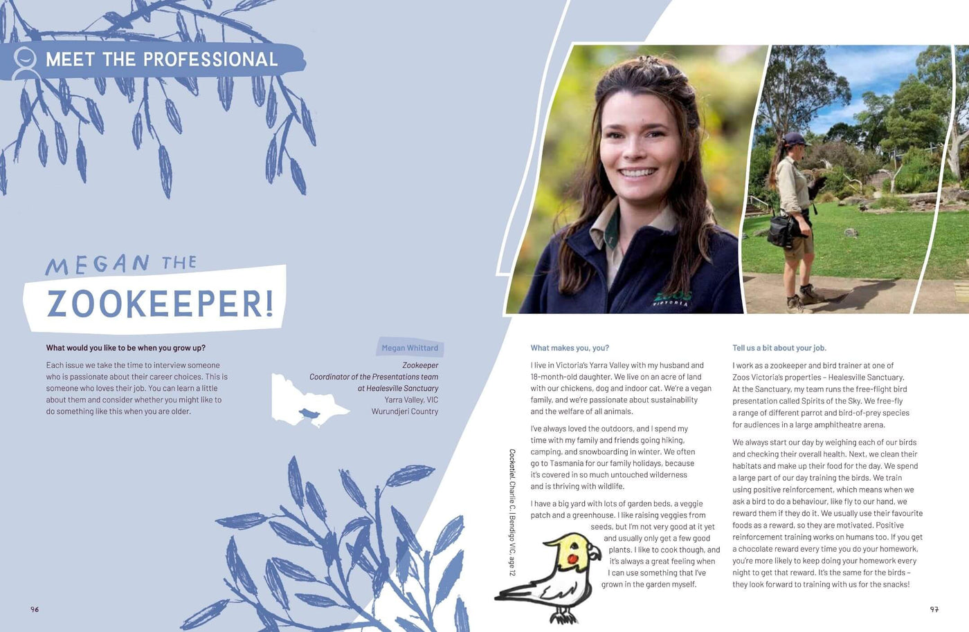 Inside pages of theINmag Mag05 - inside page sample