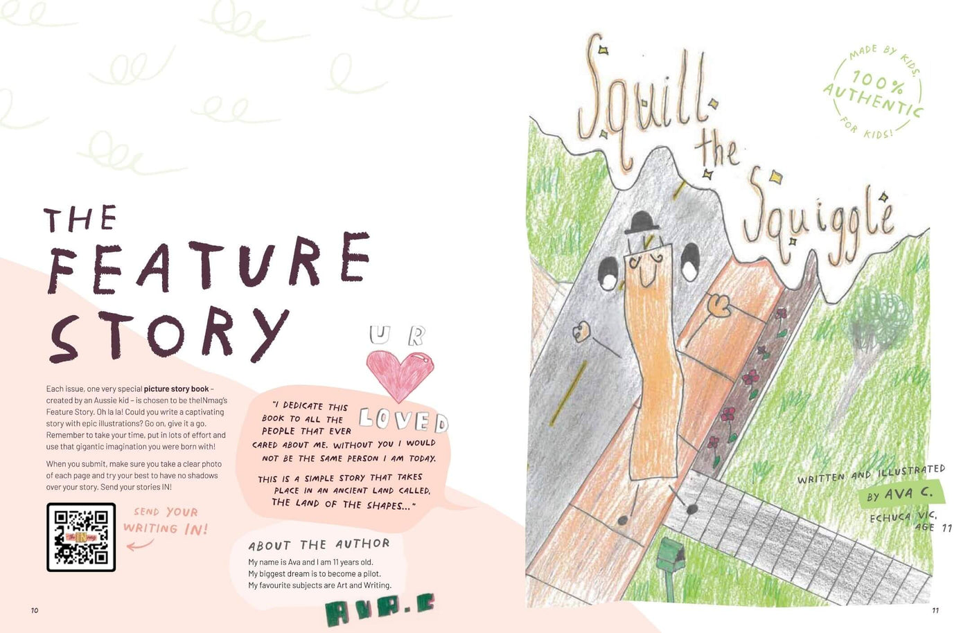 Inside pages of theINmag Mag05 - inside page sample