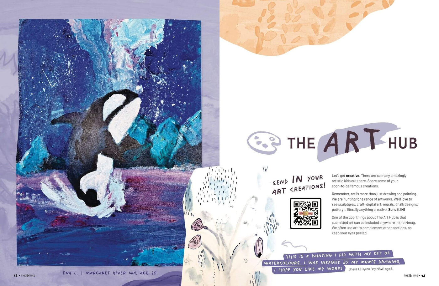 Inside pages of theINmag Mag09 - inside page sample