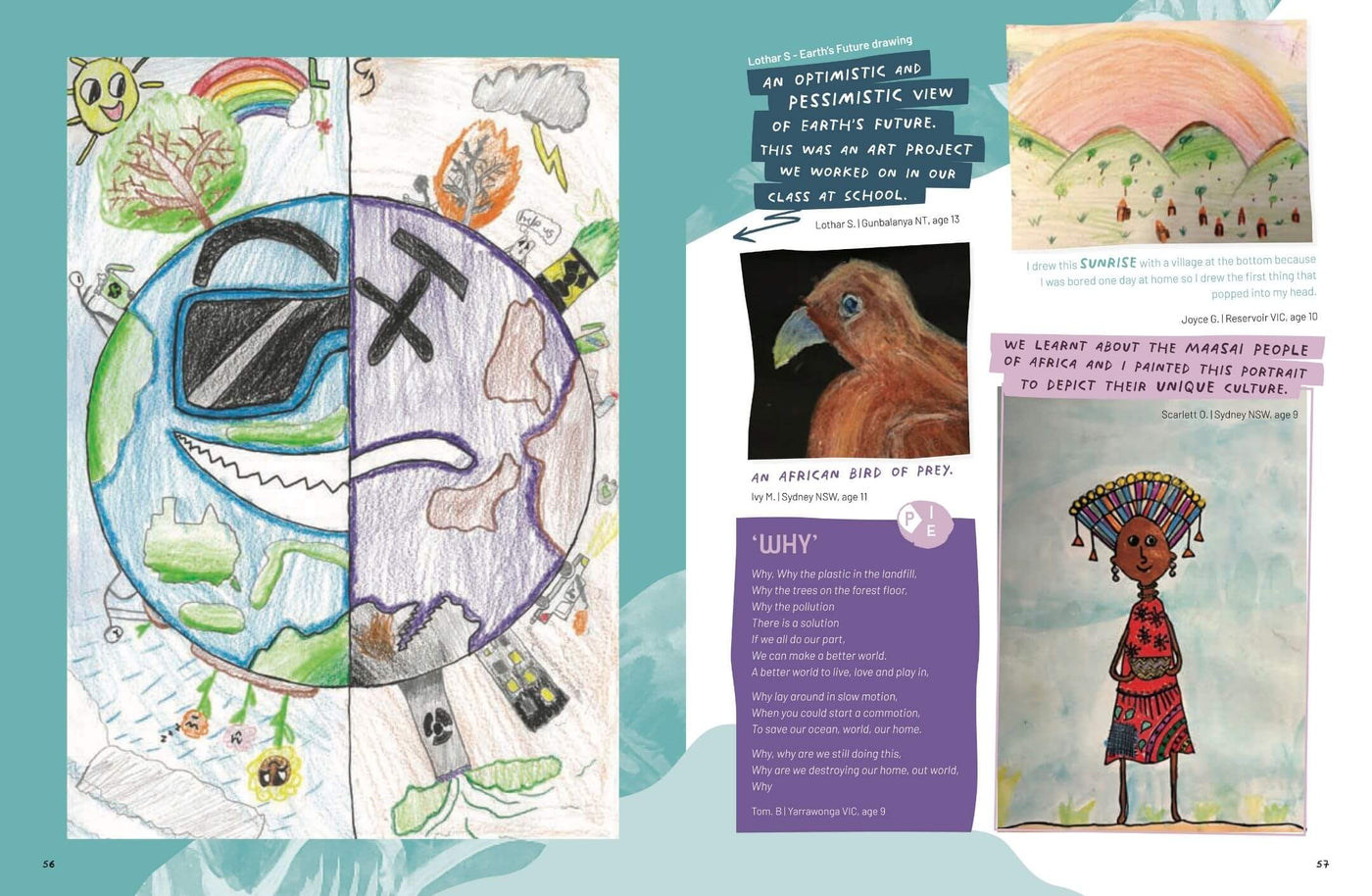 Inside pages of theINmag Mag06 - inside page sample