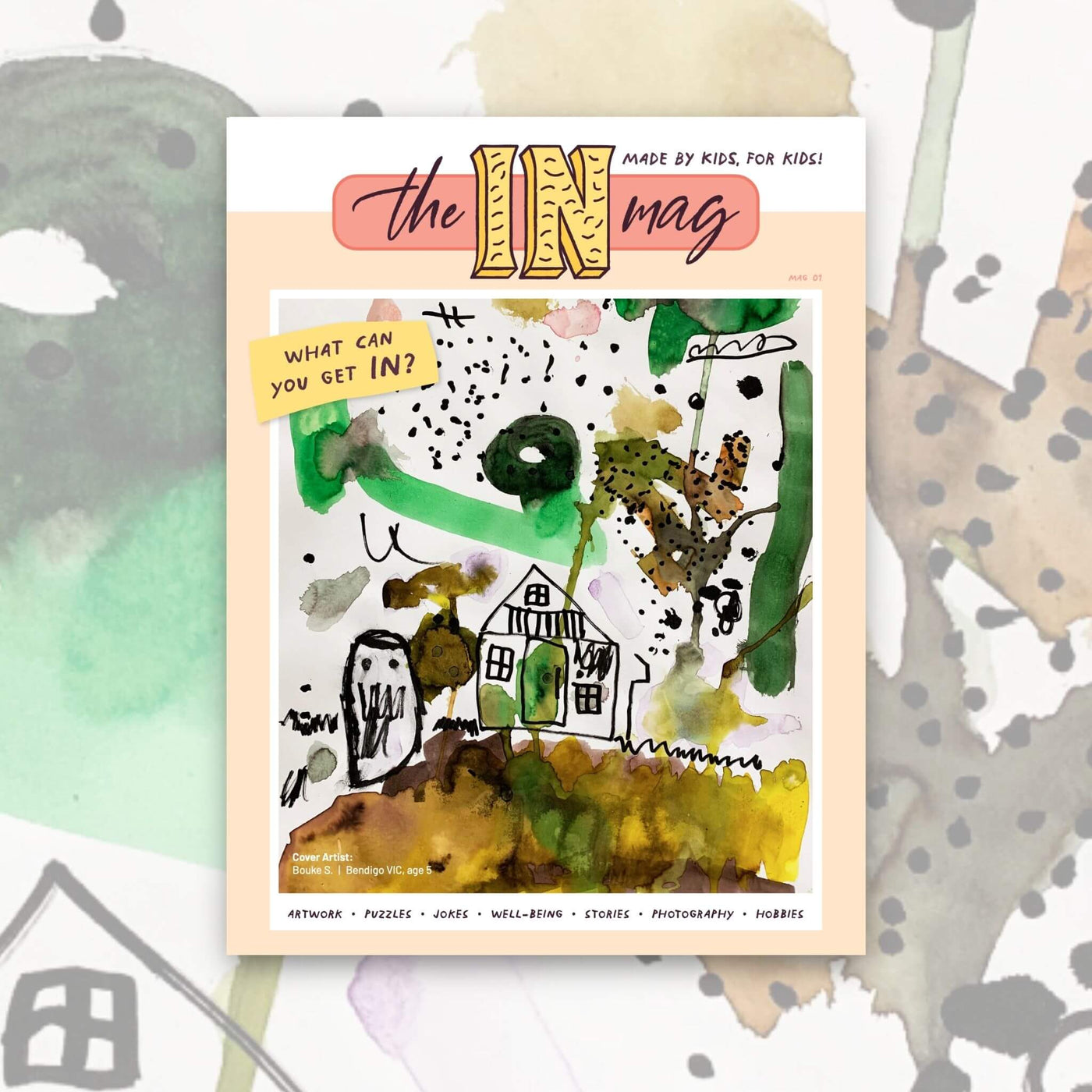 theINmag Mag01 front cover