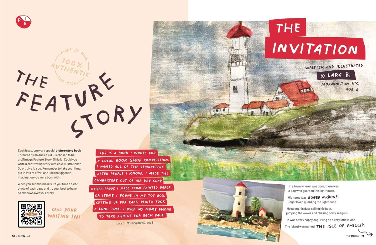 Inside theINmag Mag11, page spread 4 - inside page sample