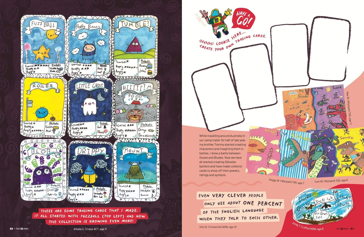 Inside theINmag Mag11, page spread 14 - inside page sample
