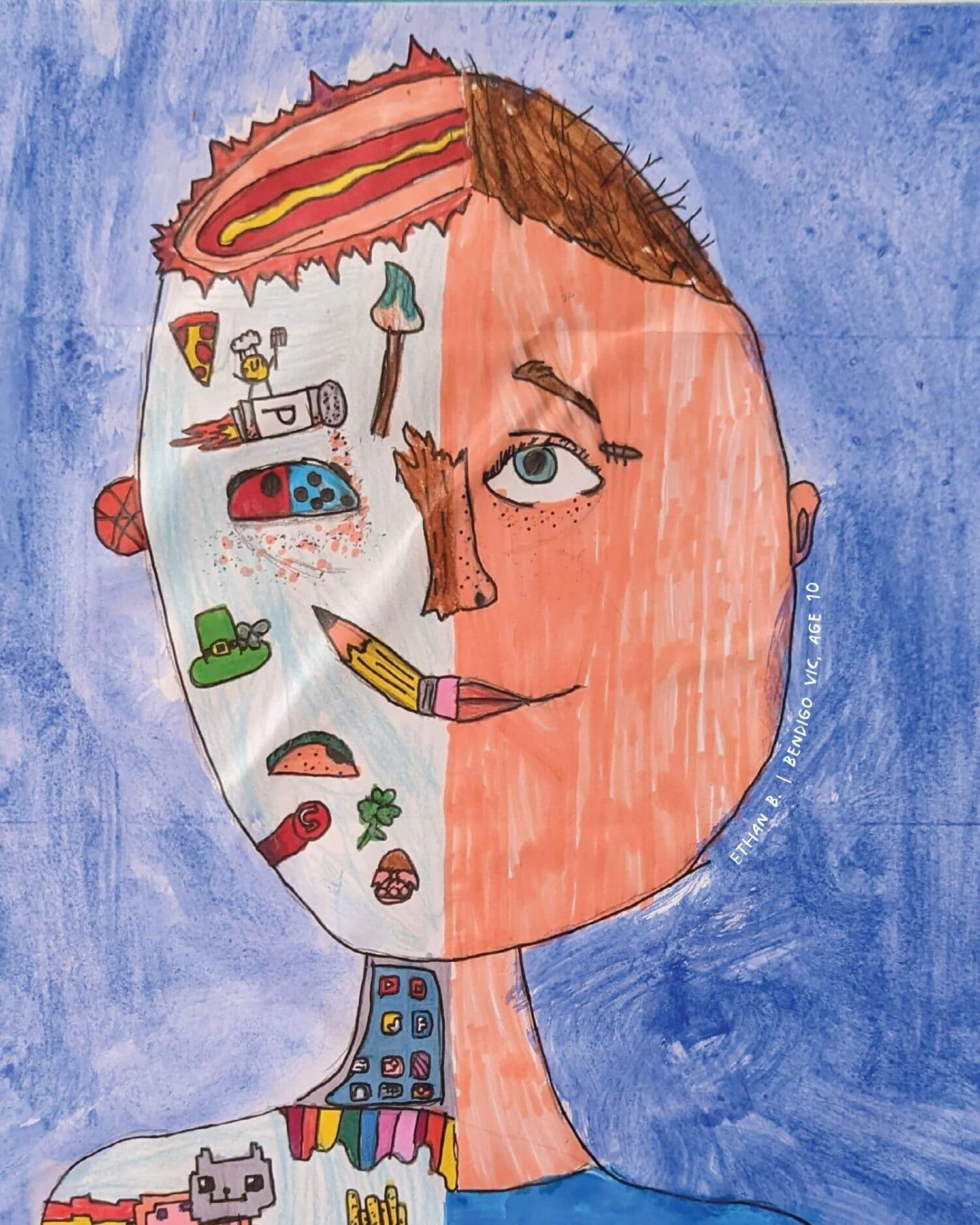 An Australian classroom engaging with theINmag.
