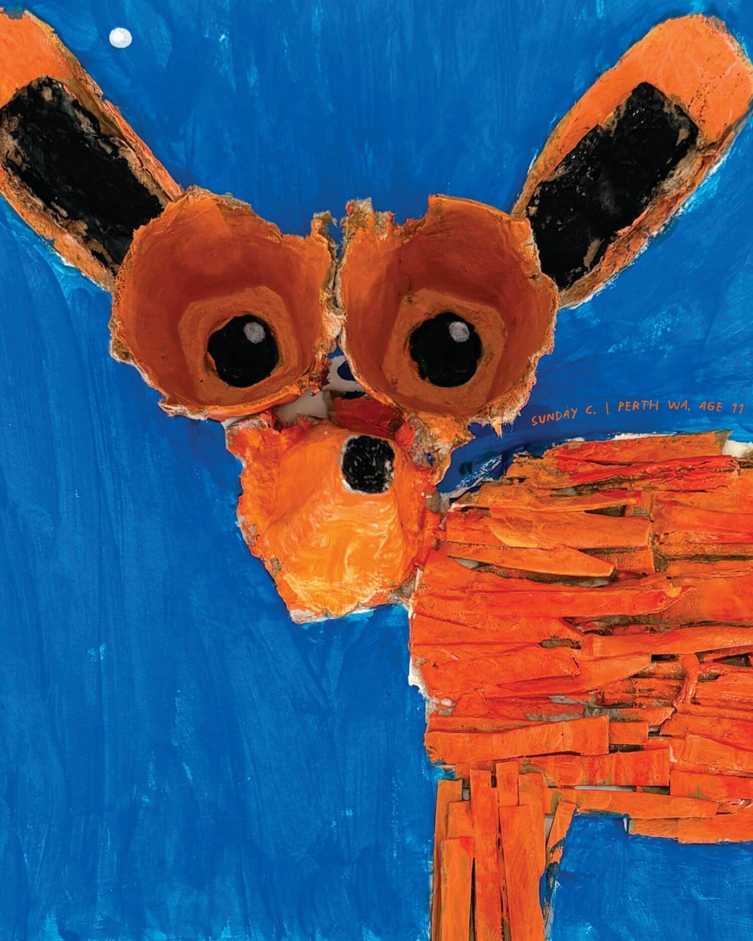 A creation by an Australian kid published in theINmag.