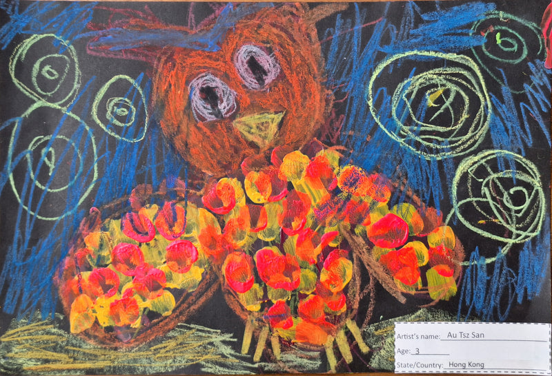 International Festival of Owls Kids’ Art Contest logo