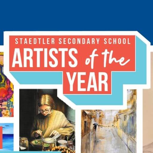 Staedtler Secondary School Artist of the Year logo