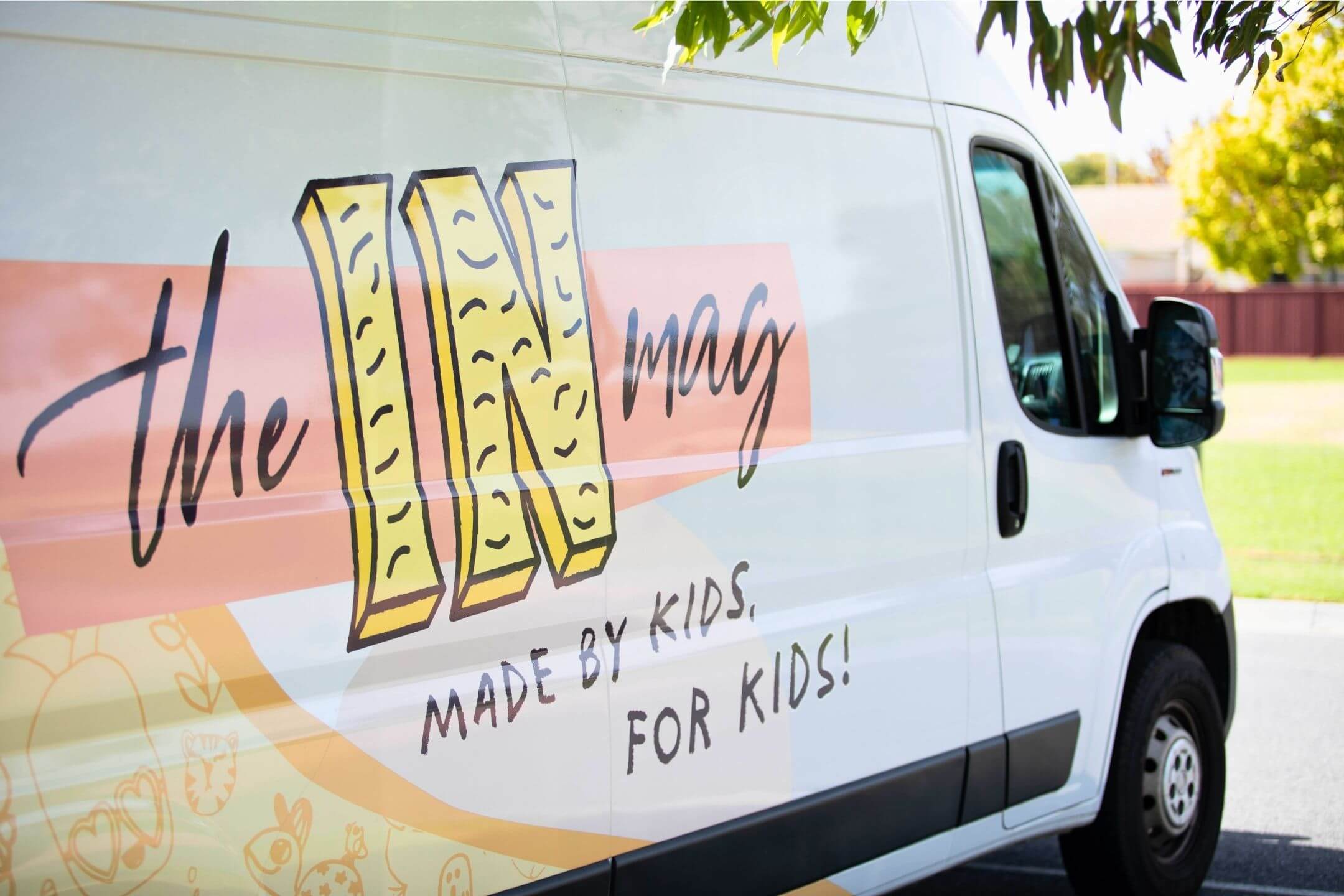 Ryan and Tam's self-converted van - theINmag HQ on the road.