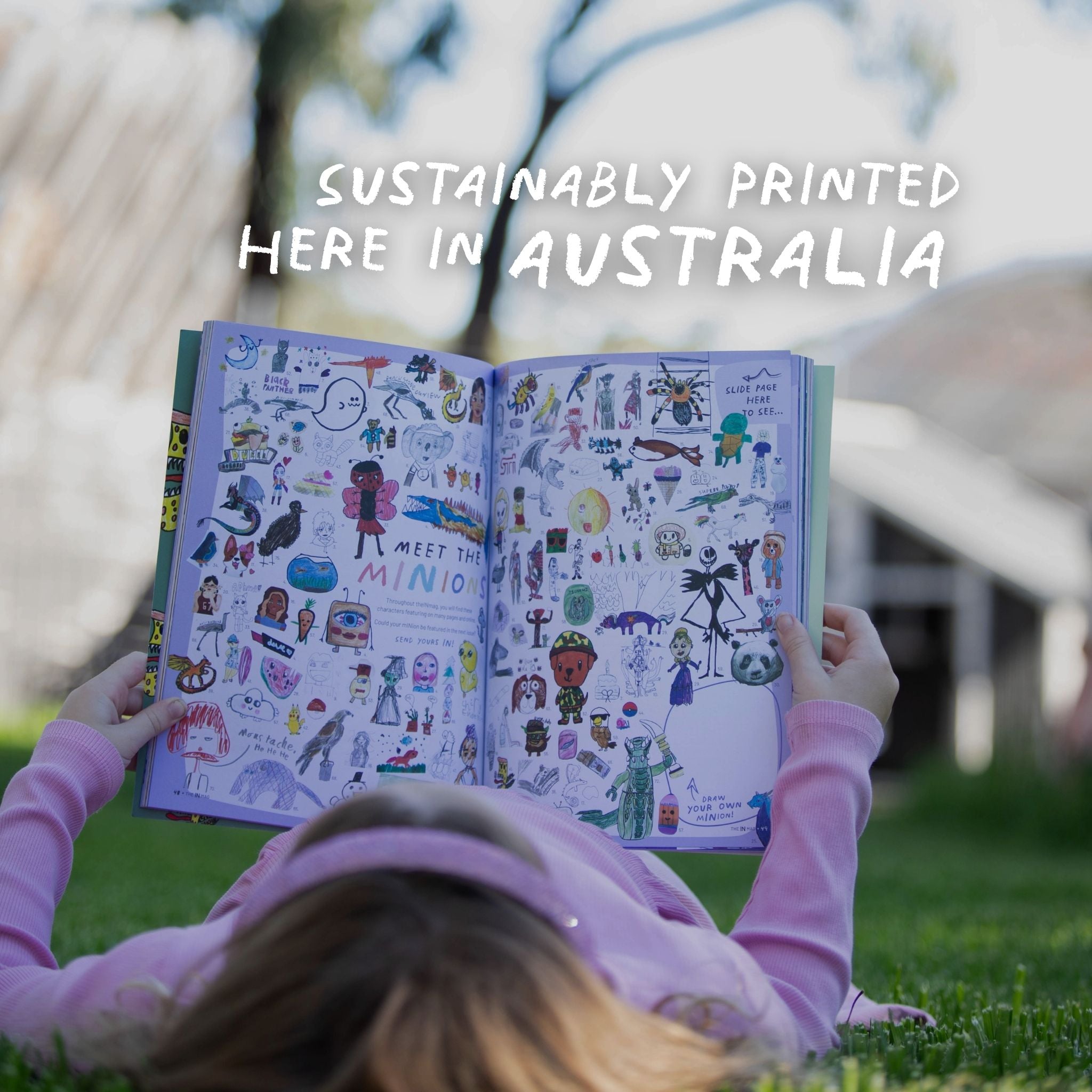 Sustainably printed in Australia.